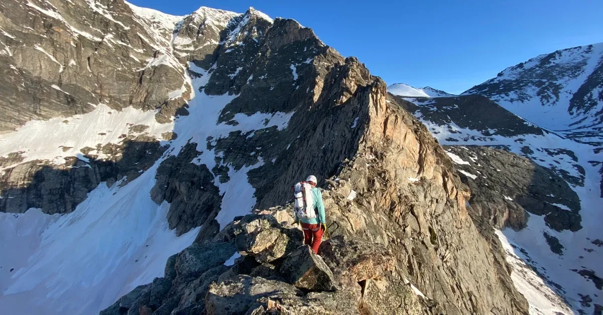 Advanced mountaineering climbing course in Colorado