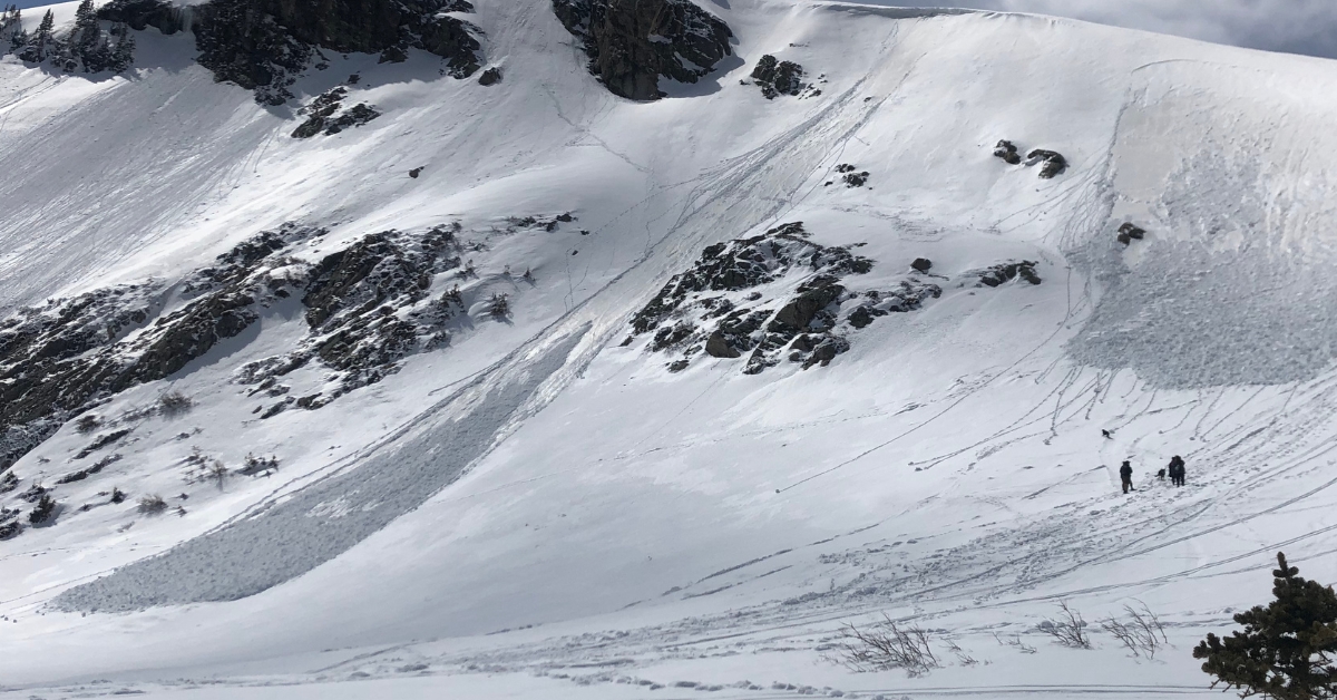 Multiple avalanches observed during an avalanche education course in Colorado