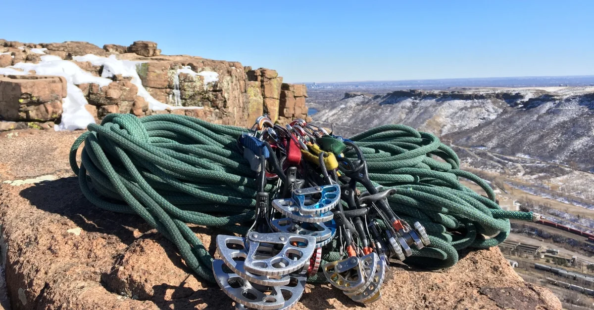 Introduction to trad climbing in Golden Colorado