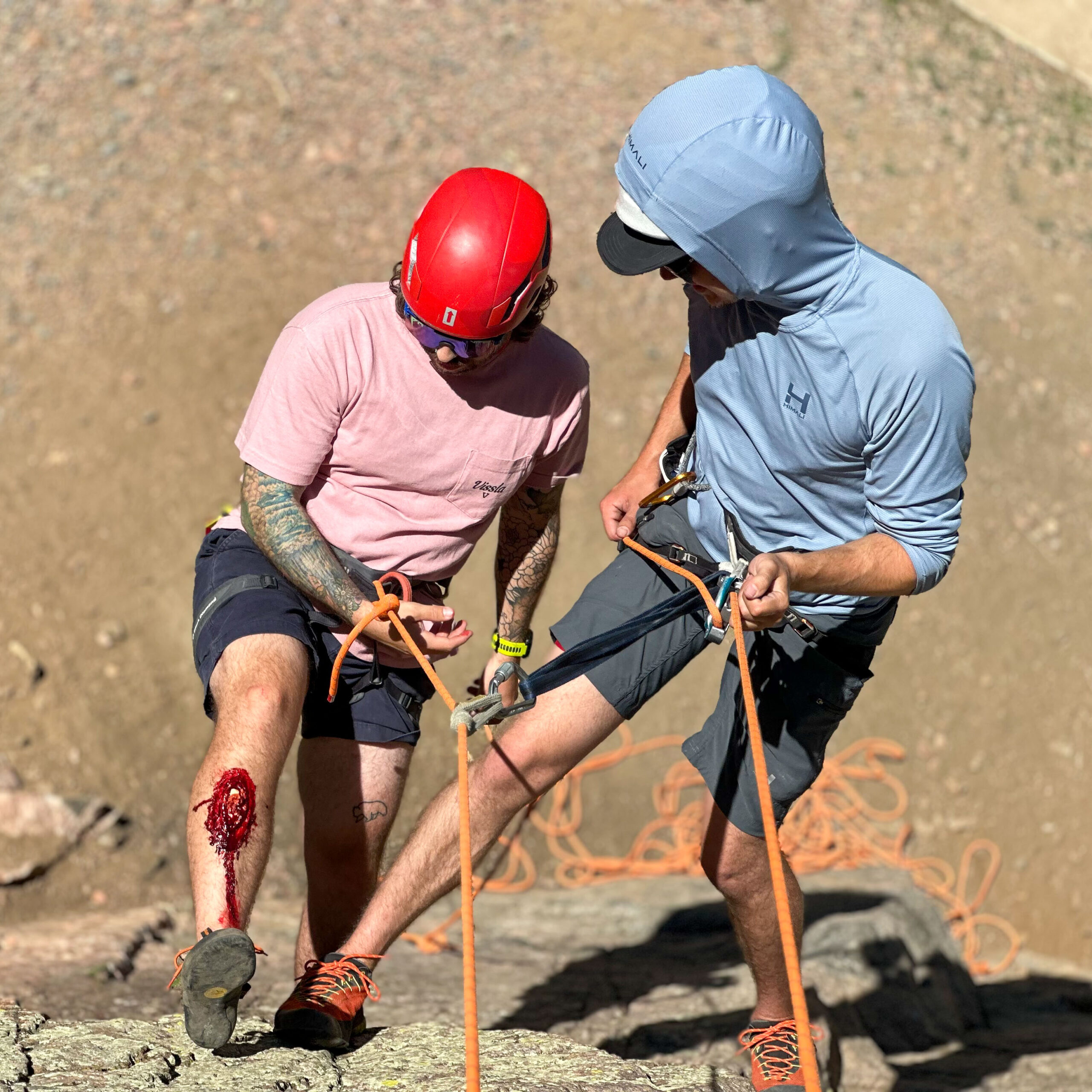 climber rescue skills