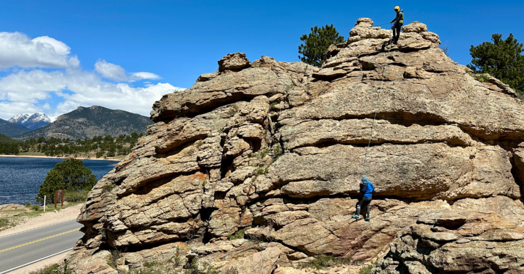 Rock Climbing in Estes Park and Rocky Mountain