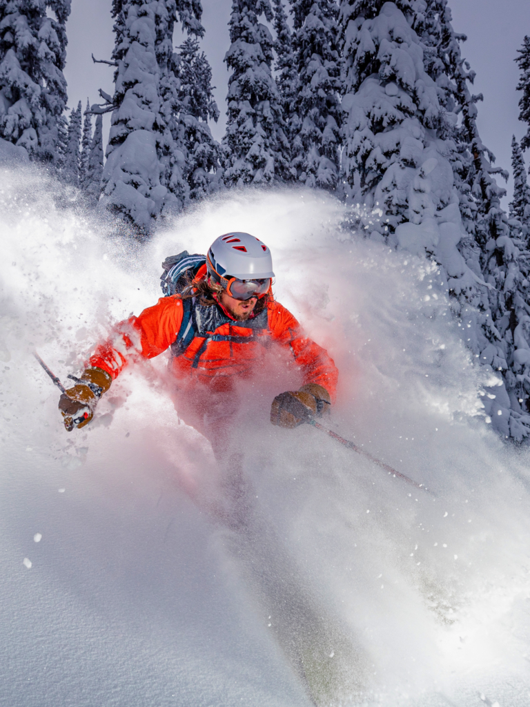 Backcountry Skiing while visiting the Sundance Film Festival
