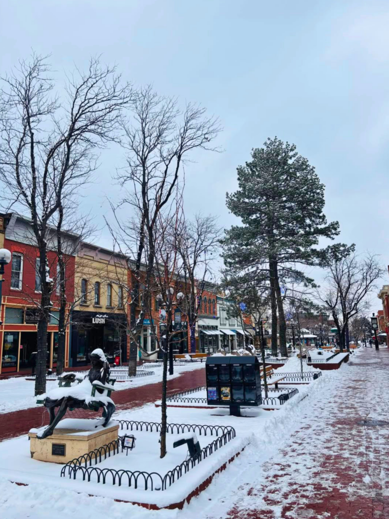 Explore downtown pearl street while visiting the Sundance Film Festival